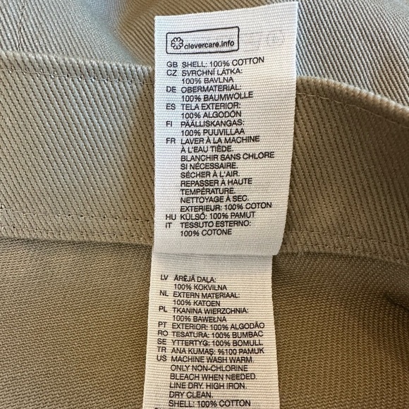 & Other Stories Wide Leg pants in Tan 8 - Picture 9 of 9